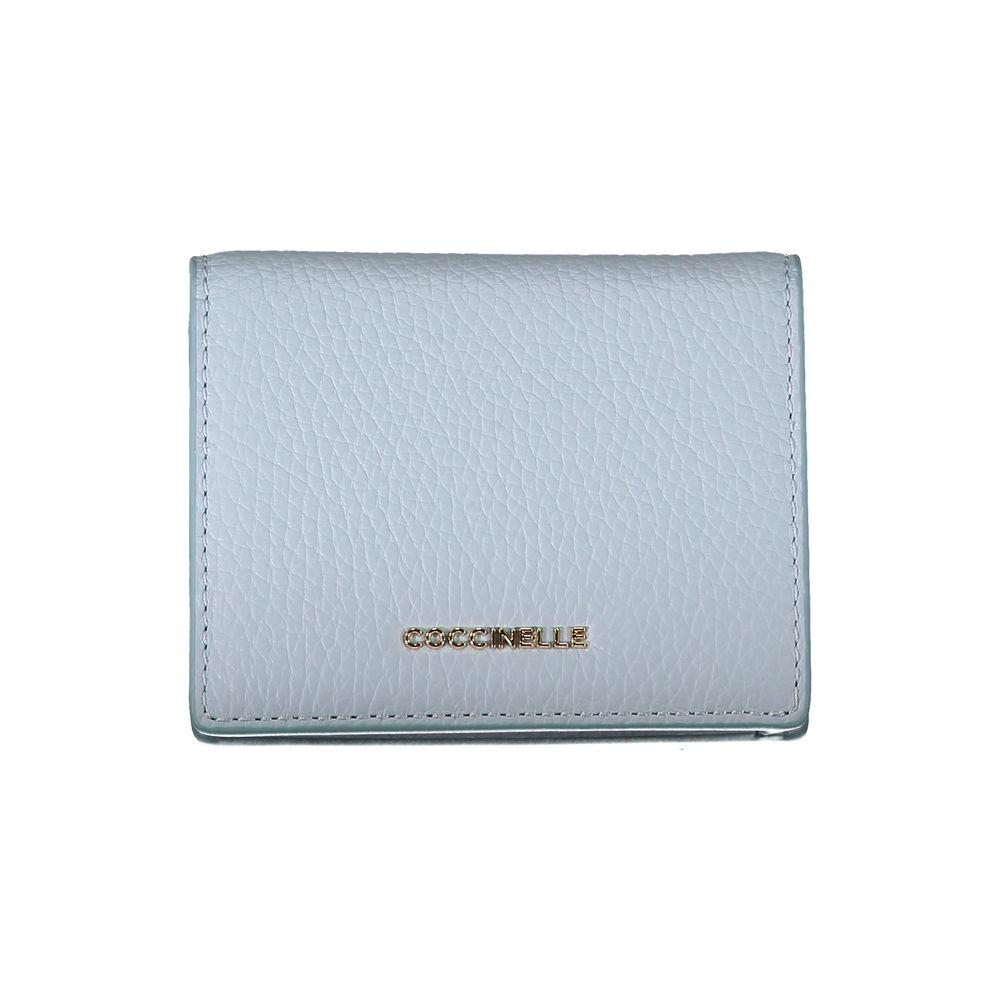 Coccinelle Light Blue Leather Wallet light-blue-leather-wallet-2