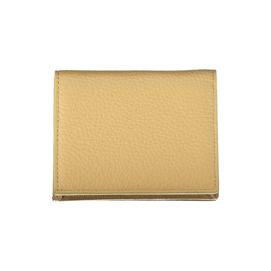 Coccinelle Beige Leather Wallet beige-leather-wallet-3