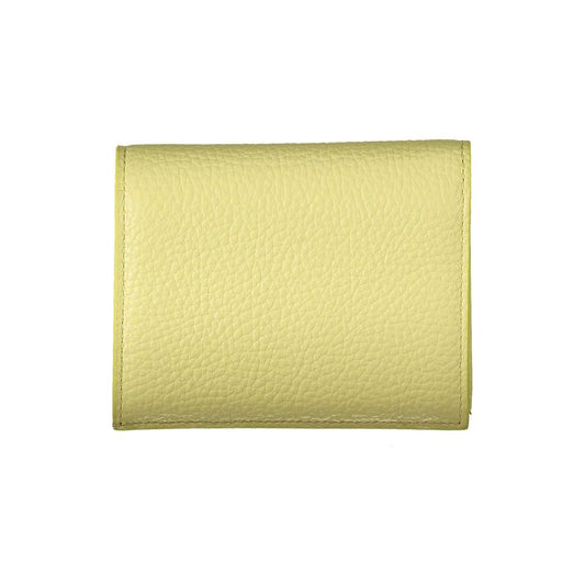 Coccinelle Yellow Leather Wallet yellow-leather-wallet