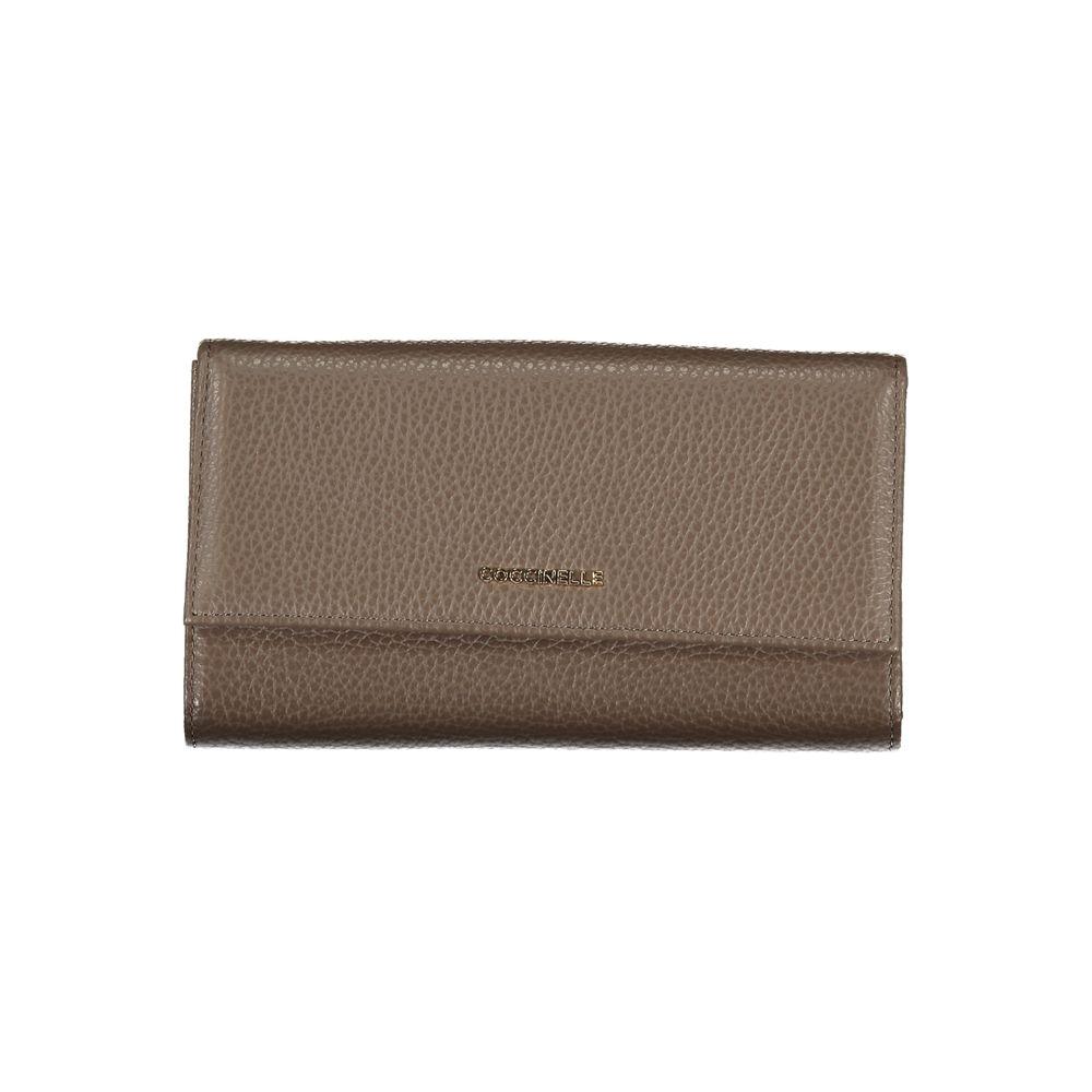 Coccinelle Elegant Double Compartment Leather Wallet elegant-double-compartment-leather-wallet