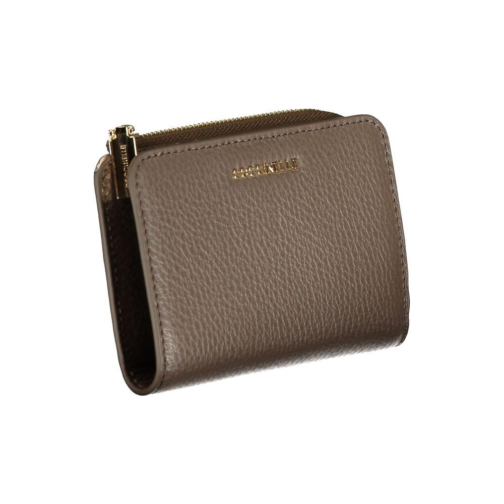 Coccinelle Elegant Leather Wallet Double Compartments elegant-leather-wallet-double-compartments