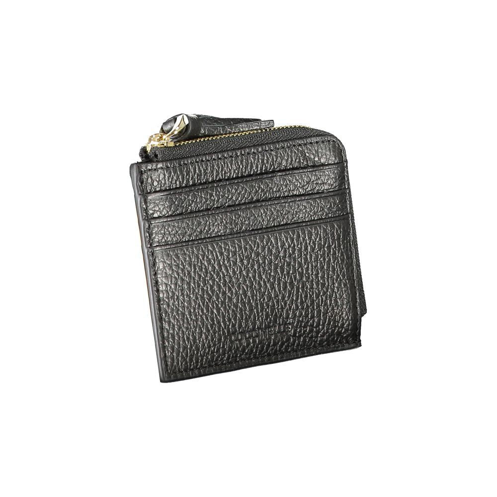 Coccinelle Black Leather Wallet black-leather-wallet-14
