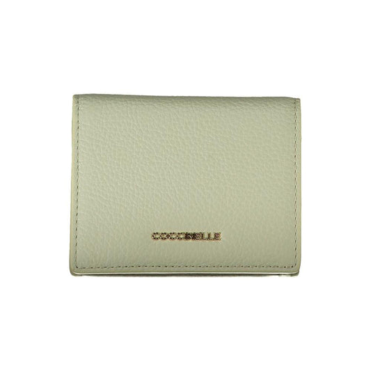 Coccinelle Green Leather Wallet green-leather-wallet-1