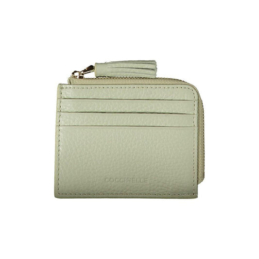 Coccinelle | Green Leather Wallet| McRichard Designer Brands   