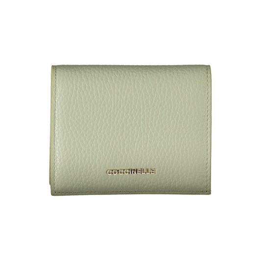 Coccinelle Green Leather Wallet green-leather-wallet-5