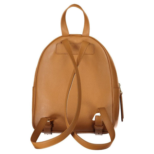Coccinelle | Brown Leather Backpack| McRichard Designer Brands   