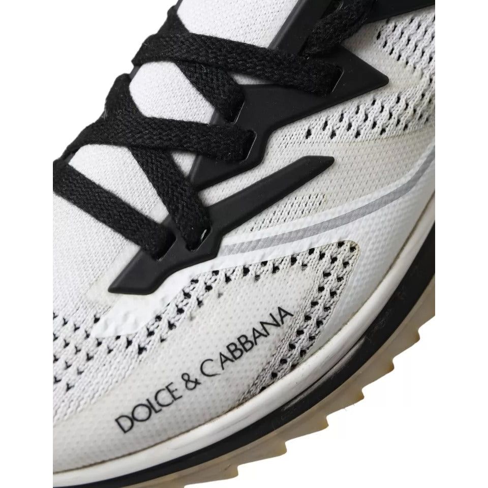 White Black Mesh Rubber Men Sorrento Sneakers Shoes