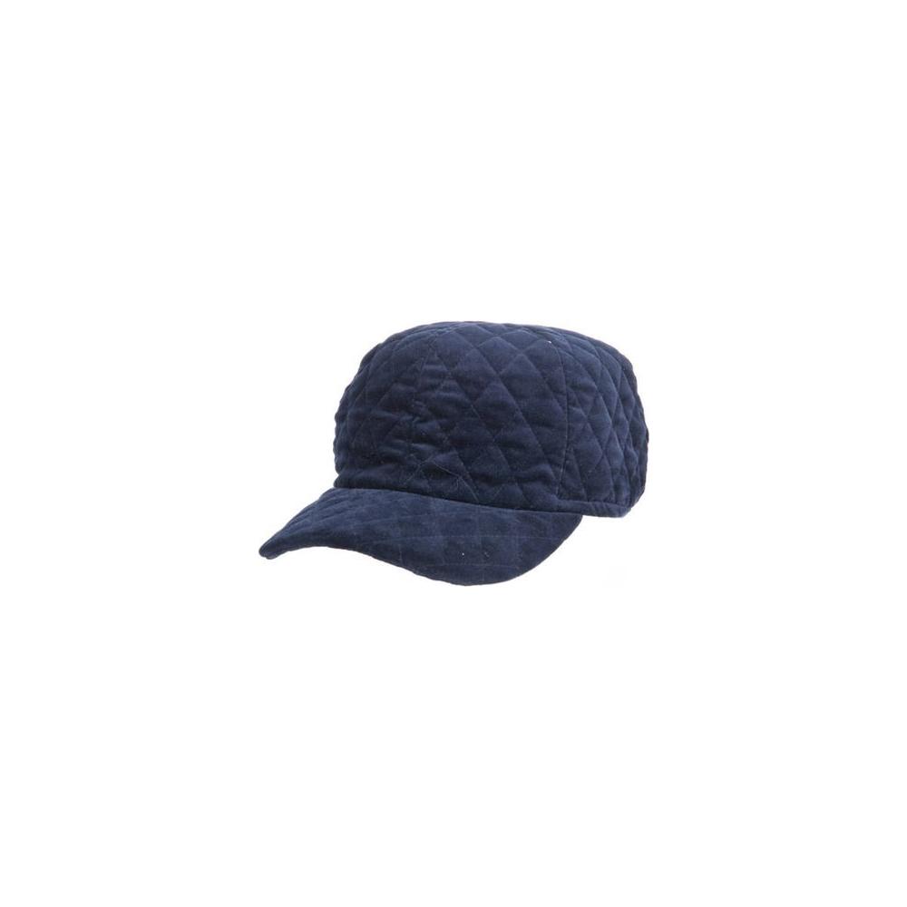 Denny Rose Blue Cotton Hat blue-cotton-hat