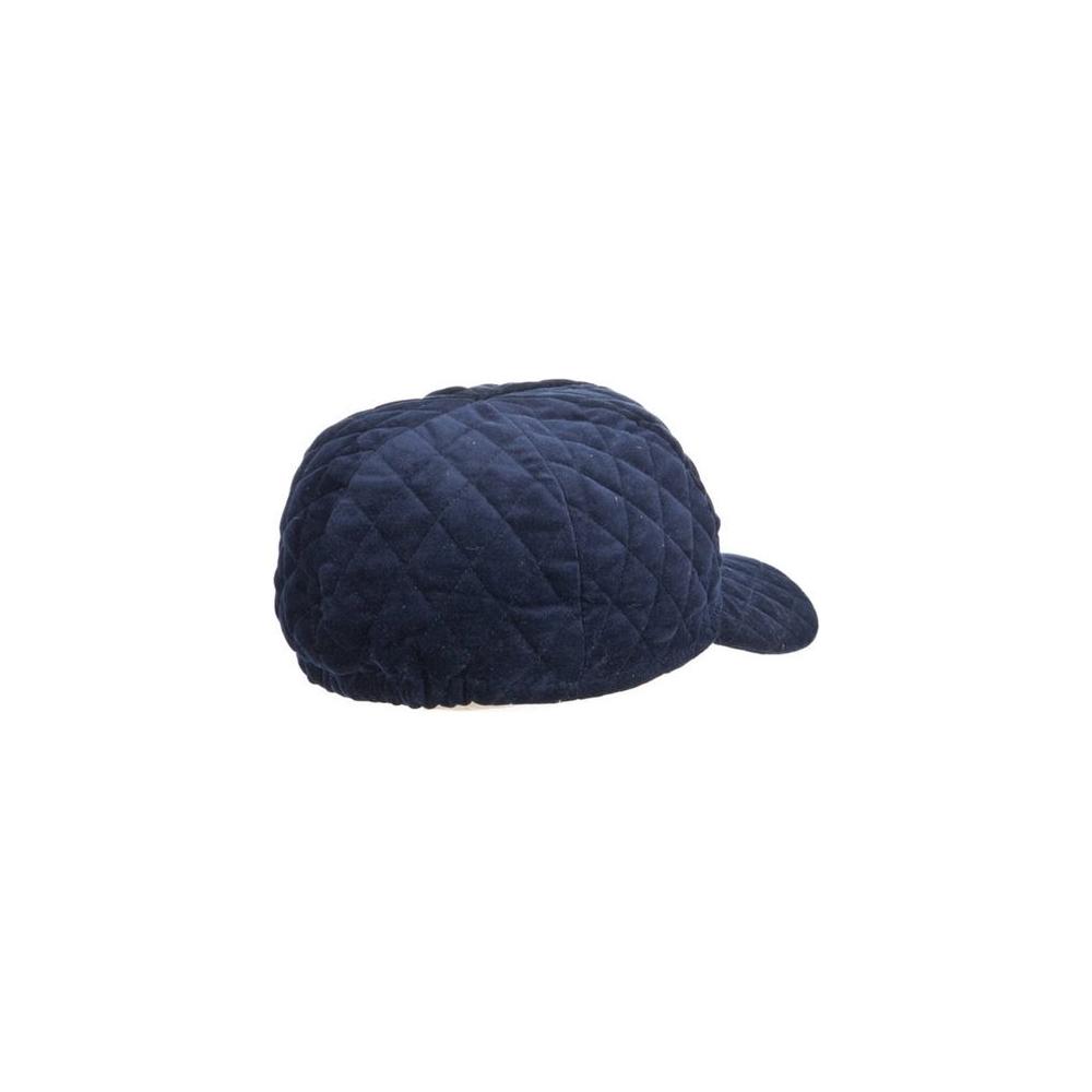 Denny Rose Blue Cotton Hat blue-cotton-hat
