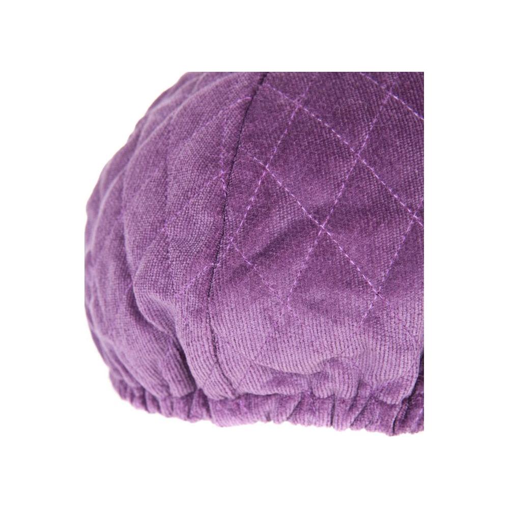 Denny Rose Purple Cotton Hat purple-cotton-hat