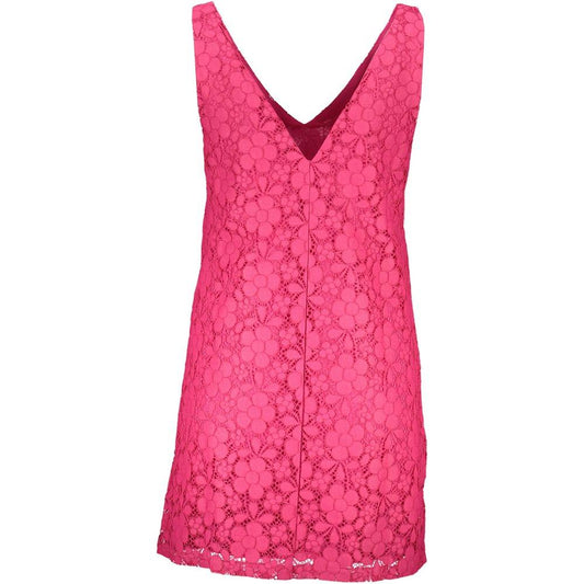 Desigual | Pink Viscose Dress| McRichard Designer Brands   