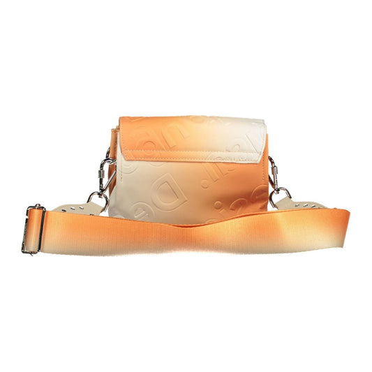 Desigual | Chic Orange Contrast Detail Handbag| McRichard Designer Brands   