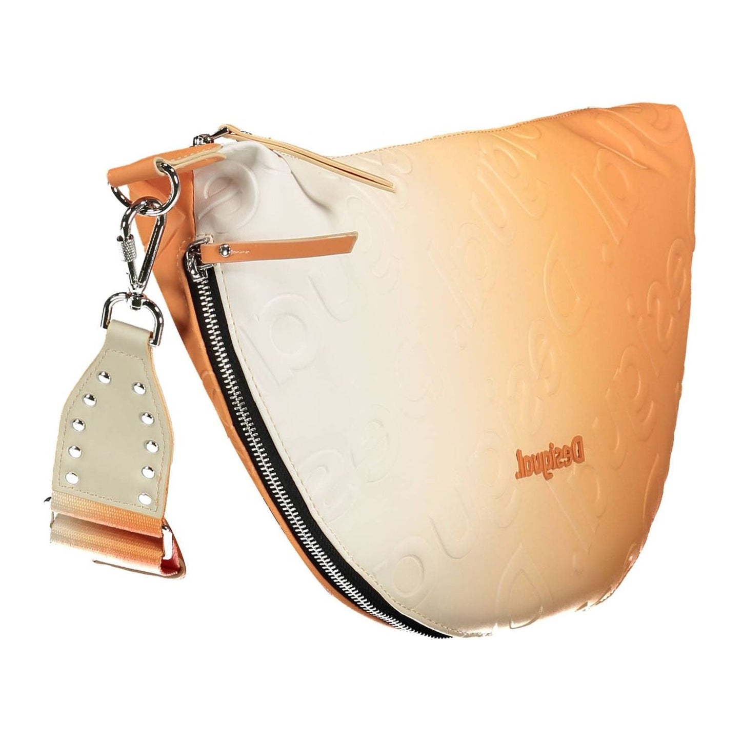 Vibrant Orange Expandable Handbag