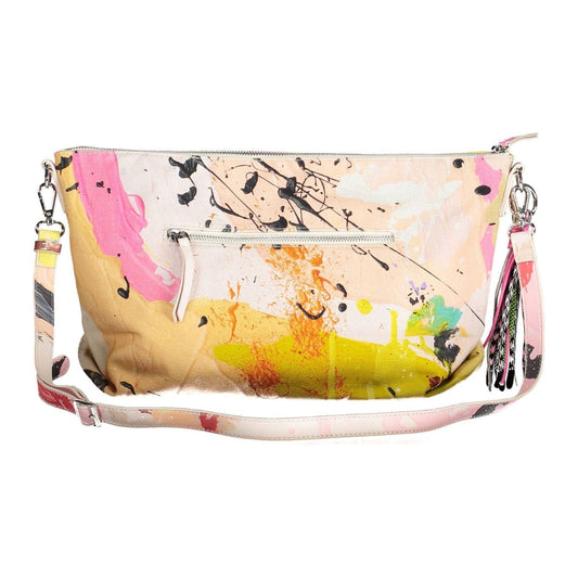 Desigual Chic White Contrasting Detail Shoulder Bag chic-white-contrasting-detail-shoulder-bag-1