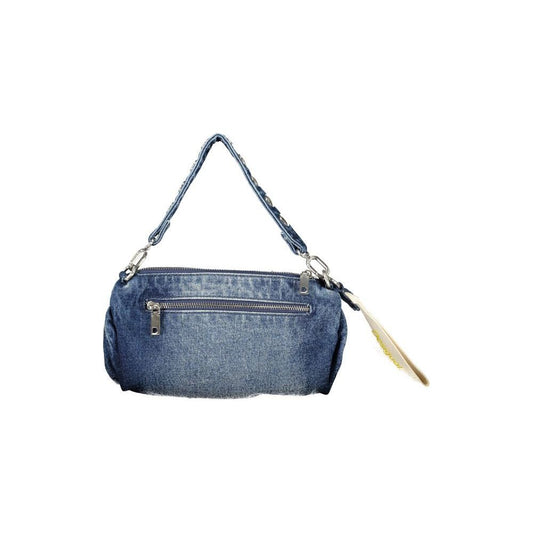 Desigual Blue Polyester Handbag blue-polyester-handbag
