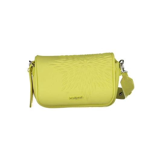 Desigual | Yellow Polyethylene Handbag| McRichard Designer Brands   