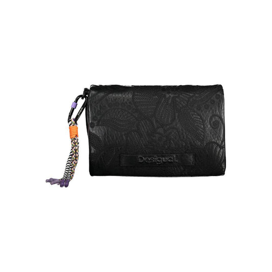 Desigual | Black Polyethylene Handbag| McRichard Designer Brands   