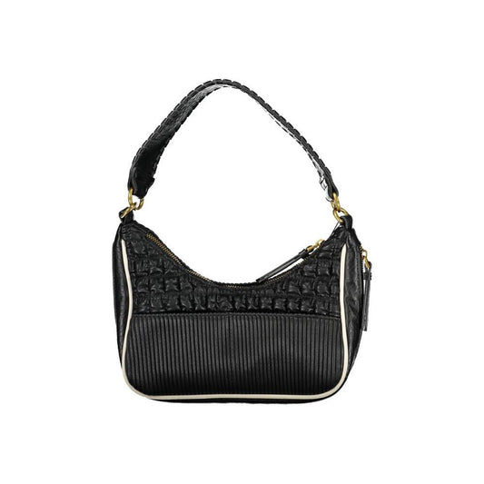 Desigual Black Polyethylene Handbag black-polyethylene-handbag-45
