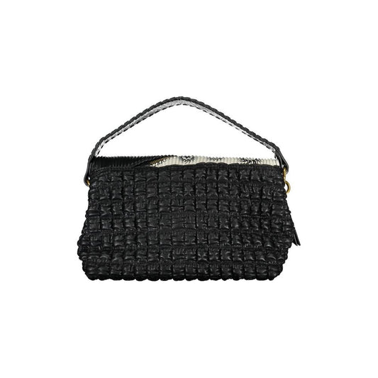 Desigual Black Polyethylene Handbag black-polyethylene-handbag-48