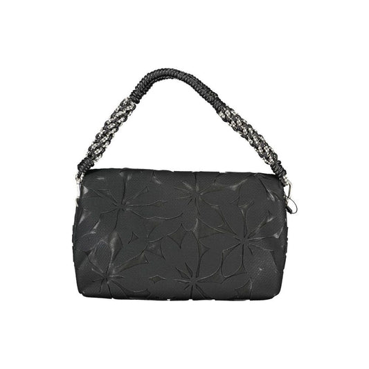 Desigual Black Polyethylene Handbag black-polyethylene-handbag-50