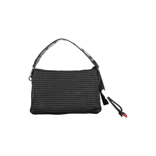 Desigual Black Polyethylene Handbag black-polyethylene-handbag-121