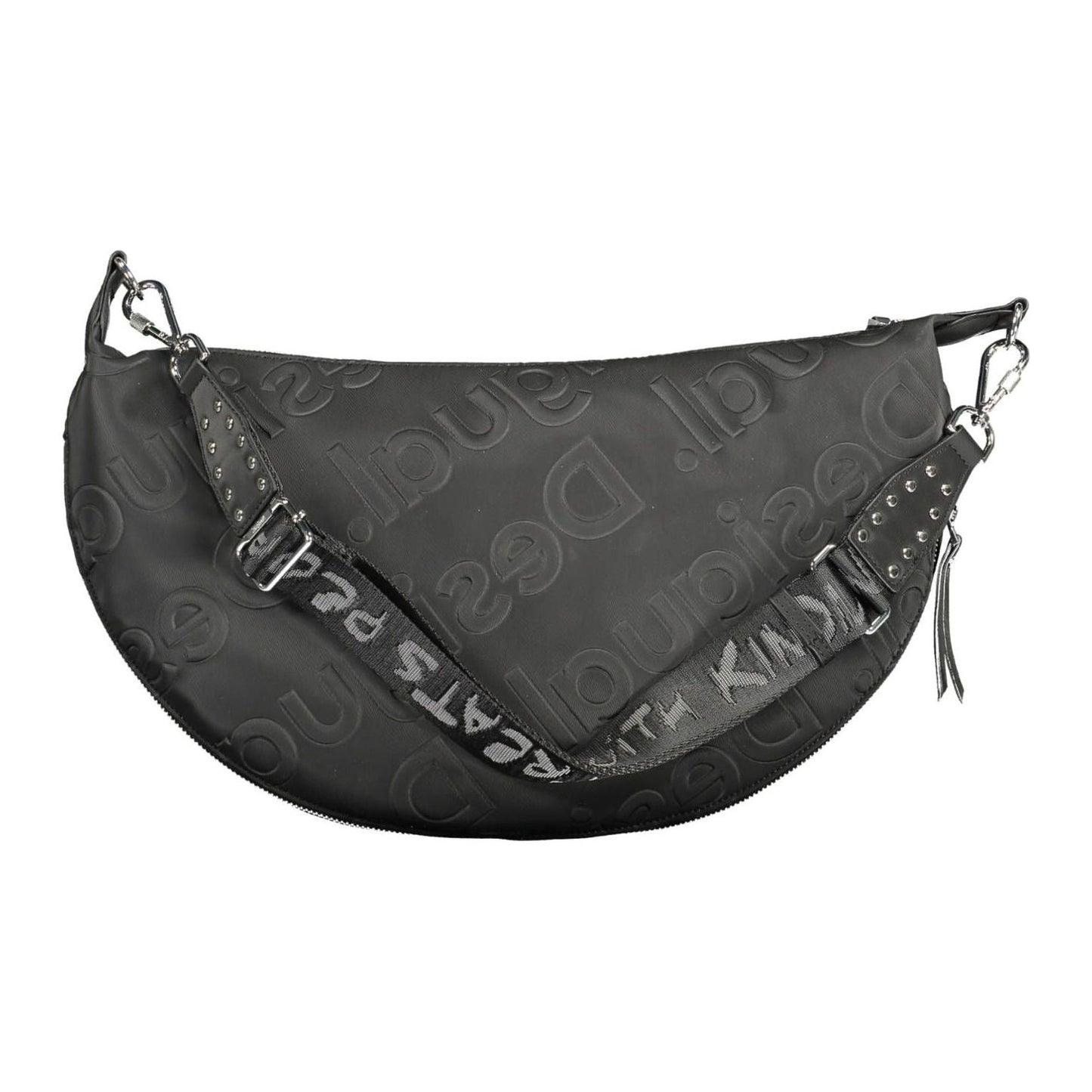 Desigual Chic Black Expandable Shoulder Bag chic-black-expandable-shoulder-bag