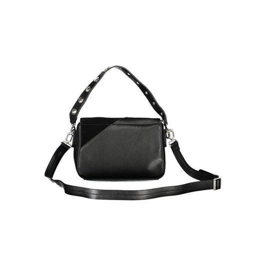 Desigual Black Polyethylene Handbag black-polyethylene-handbag-106