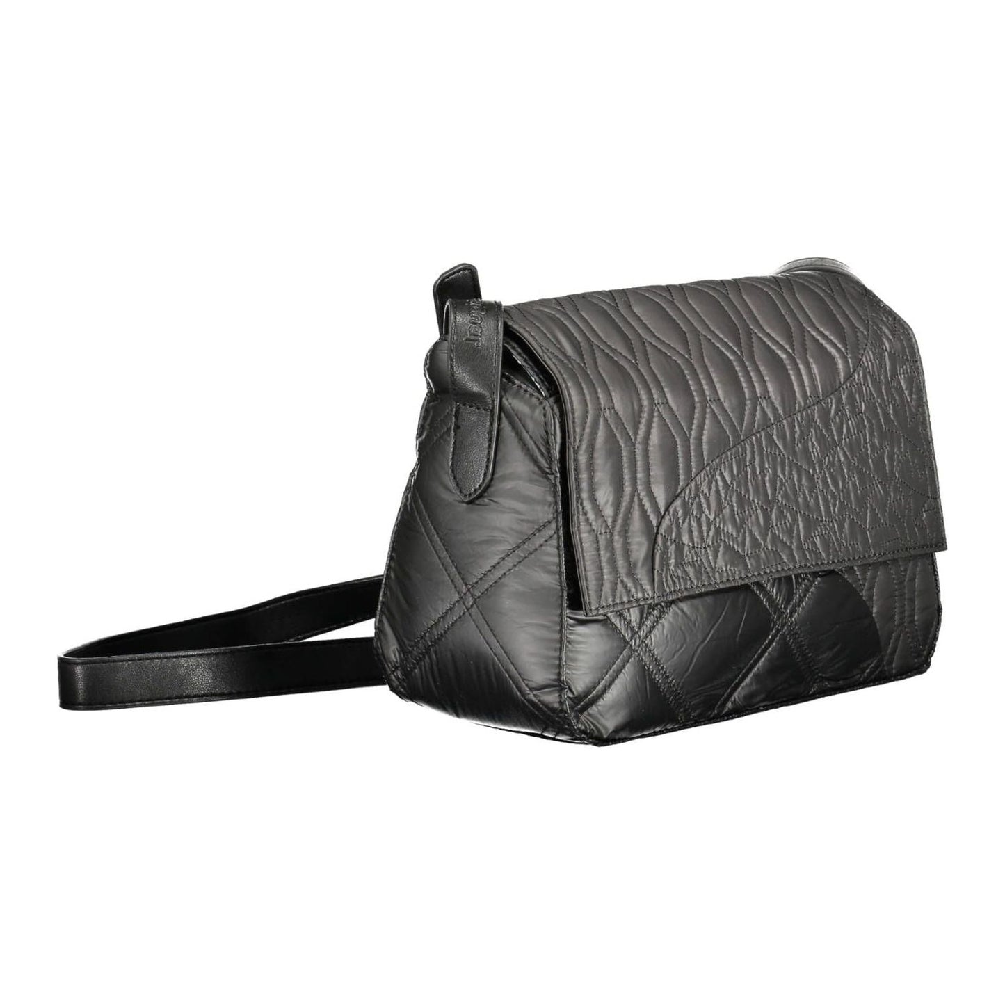 Desigual Chic Contrast Detail Black Shoulder Bag chic-contrast-detail-black-shoulder-bag