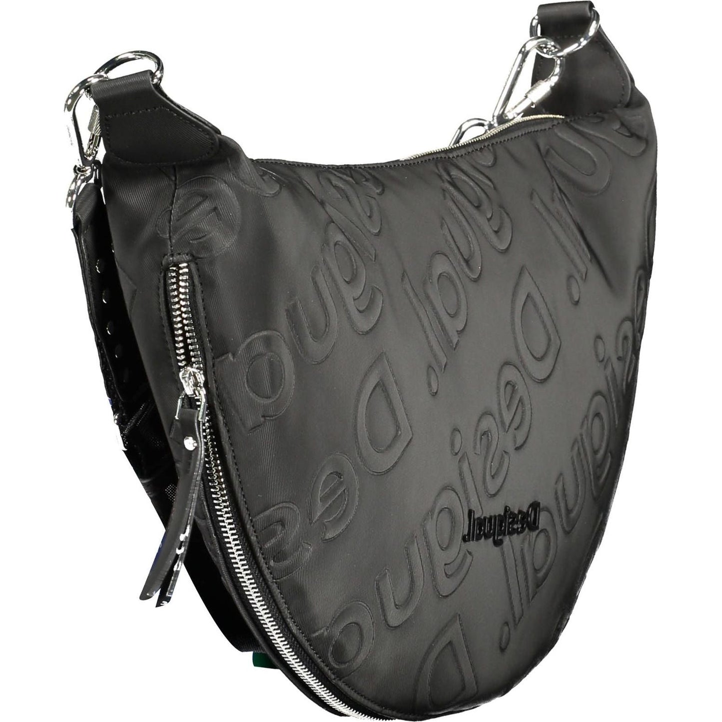 Desigual Chic Black Expandable Shoulder Bag chic-black-expandable-shoulder-bag