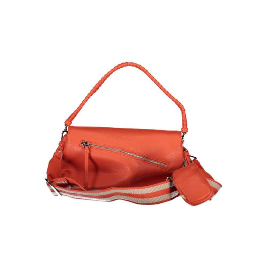 Desigual Pink Polyethylene Handbag pink-polyethylene-handbag-22