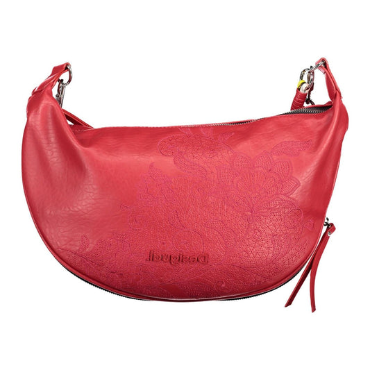 Sizzling Red Expandable Handbag