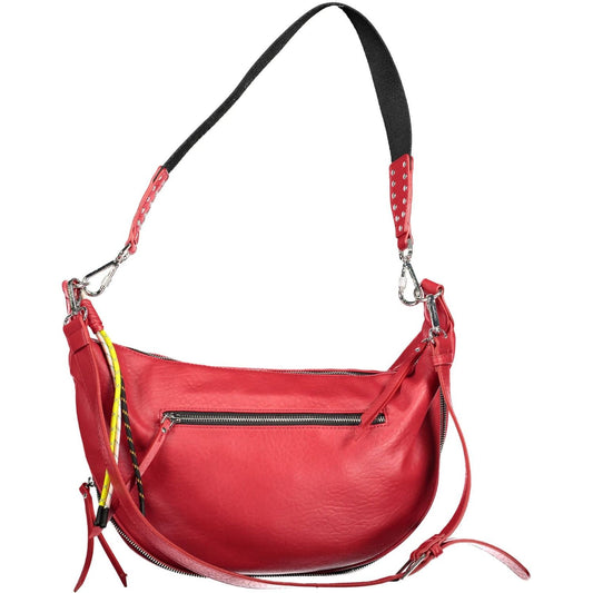Sizzling Red Expandable Handbag