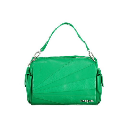 Desigual | Green Polyethylene Handbag| McRichard Designer Brands   