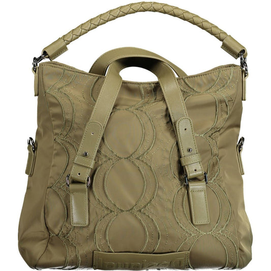 Desigual | Embroidered Green Dream Handbag with Coin Purse| McRichard Designer Brands   