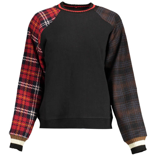 Desigual | Chic Contrasting Detail Sweatshirt| McRichard Designer Brands   