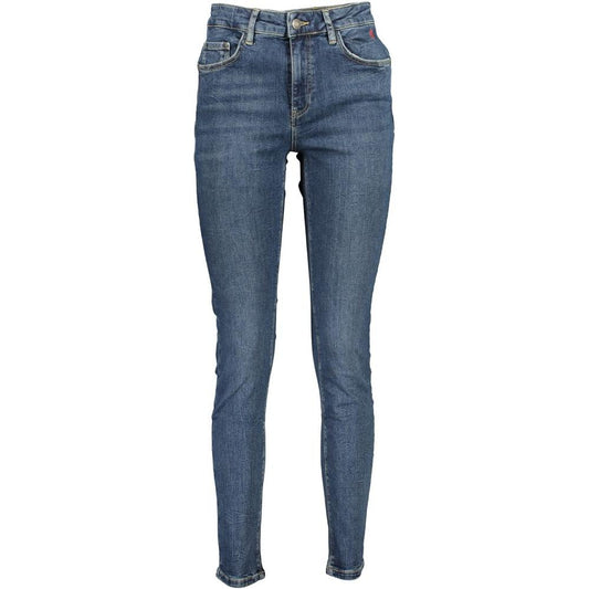 Desigual Blue Cotton Jeans & Pant blue-cotton-jeans-pant-11