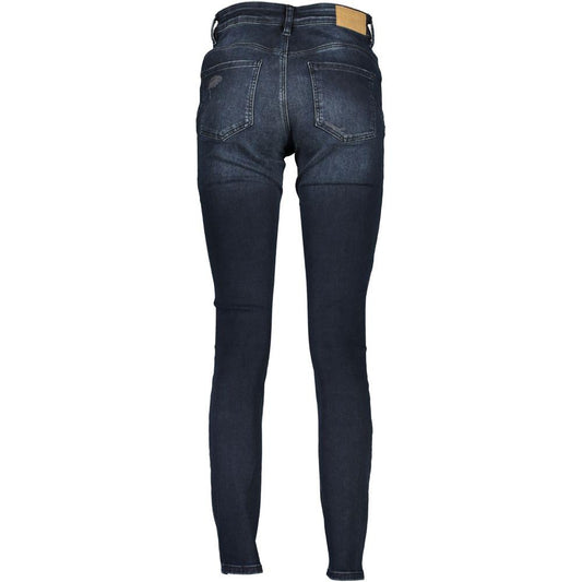 Desigual Blue Cotton Jeans & Pant blue-cotton-jeans-pant-13