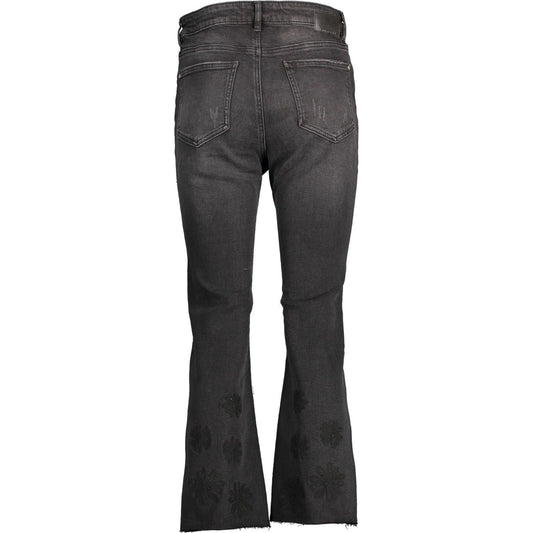 Desigual Embroidered Contrast Detail Denim Jeans embroidered-contrast-detail-denim-jeans