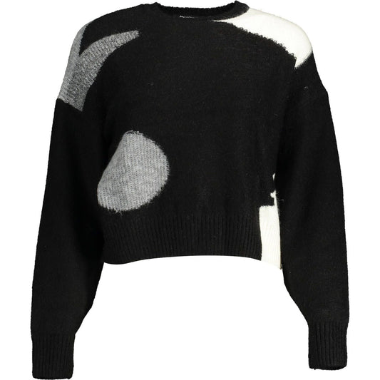 Desigual | Chic Contrasting Long Sleeve Sweater| McRichard Designer Brands   