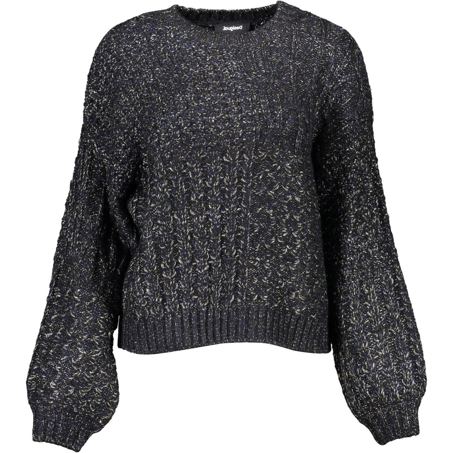 Desigual Chic Contrasting Details Round Neck Sweater chic-contrasting-details-round-neck-sweater