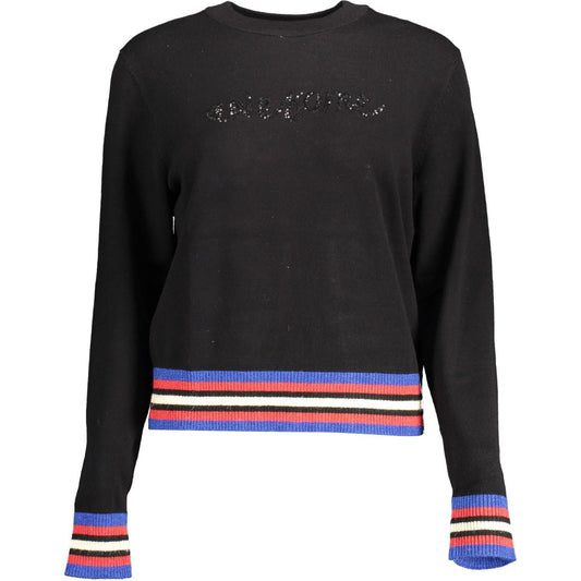 Desigual | Enchanting Contrast Detail Sweater| McRichard Designer Brands   