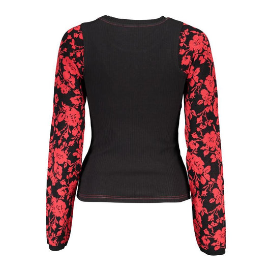 Desigual Chic Crew Neck Sweater with Contrast Details chic-crew-neck-sweater-with-contrast-details-2
