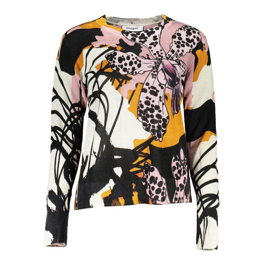 Desigual | Pink Linen Sweater| McRichard Designer Brands   