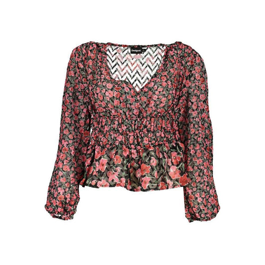 Desigual | Pink Polyester Sweater| McRichard Designer Brands   