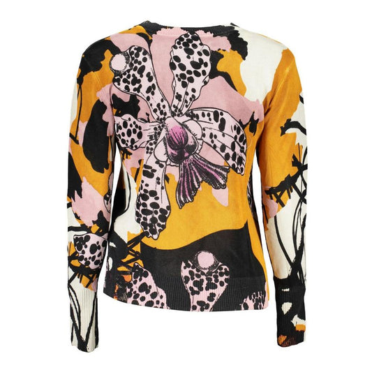 Desigual | Pink Linen Sweater| McRichard Designer Brands   