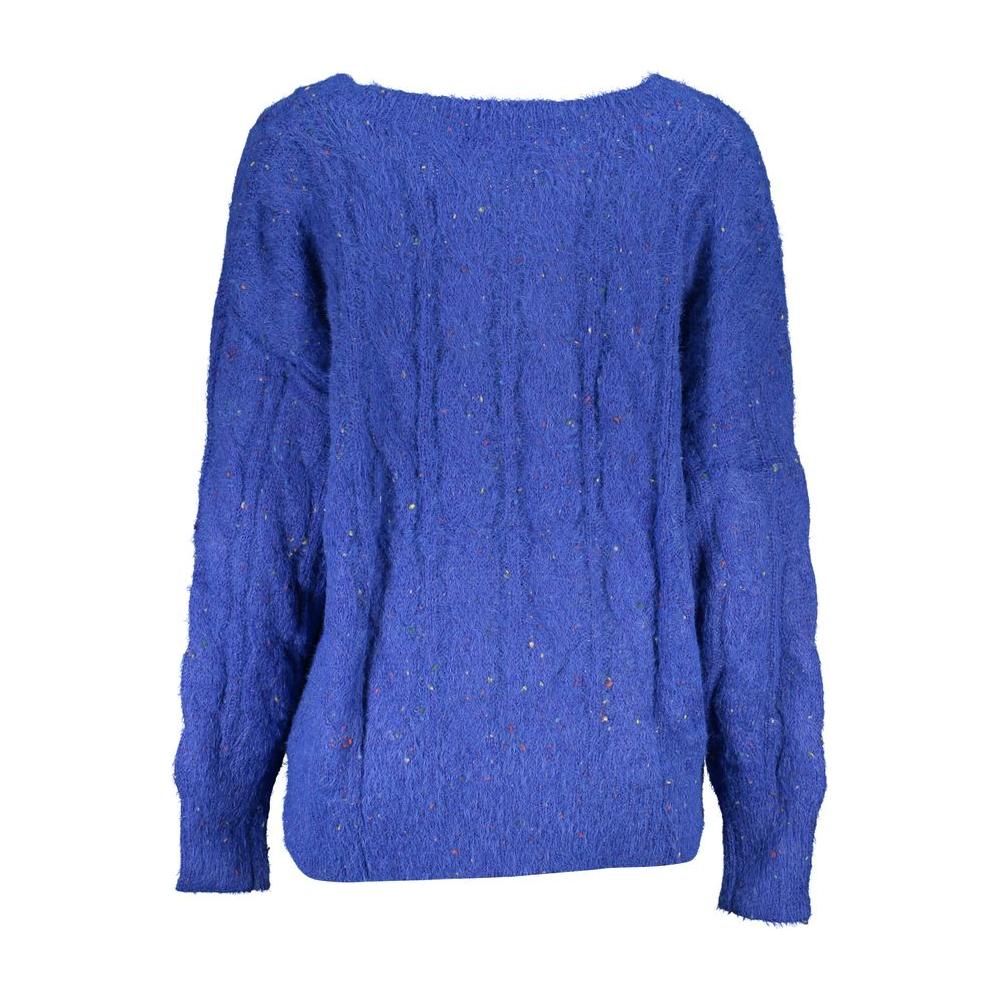 Desigual Vibrant V-Neck Sweater with Contrasting Details vibrant-v-neck-sweater-with-contrasting-details