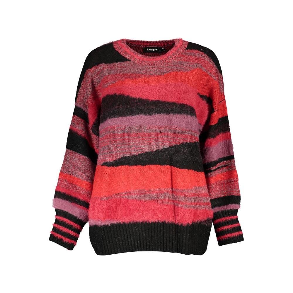 Desigual Chic Turtleneck Sweater with Contrast Details chic-turtleneck-sweater-with-contrast-details