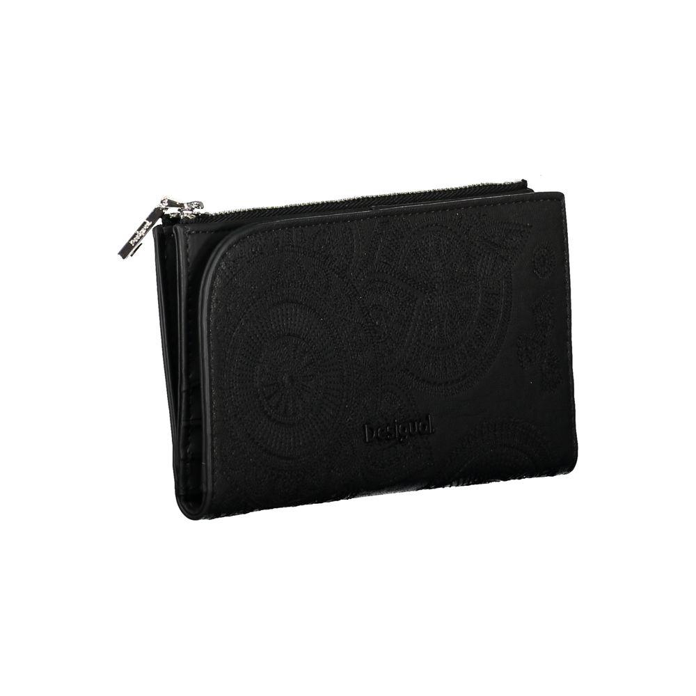Desigual Chic Black Dual Compartment Wallet chic-black-dual-compartment-wallet