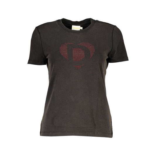 Desigual Black Cotton Tops & T-Shirt black-cotton-tops-t-shirt-23