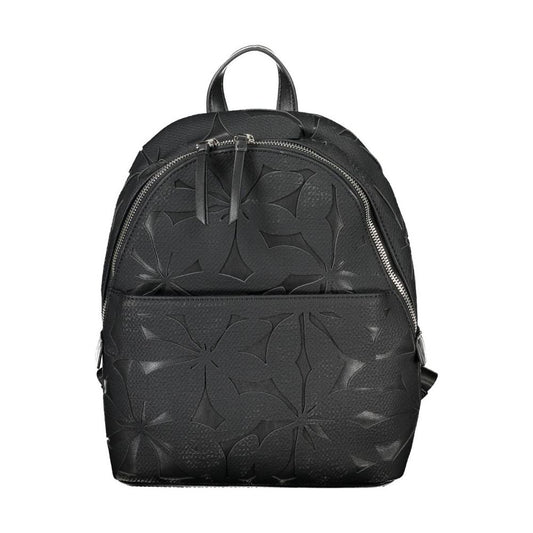Desigual | Chic Contrast Detail Zip Backpack| McRichard Designer Brands   